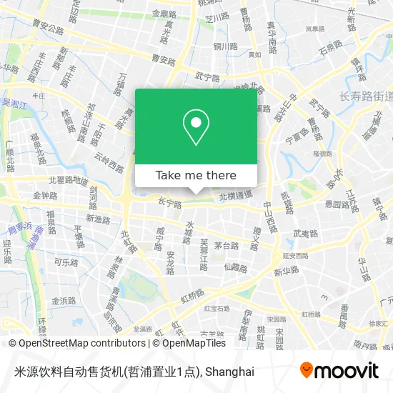 米源饮料自动售货机(哲浦置业1点) map