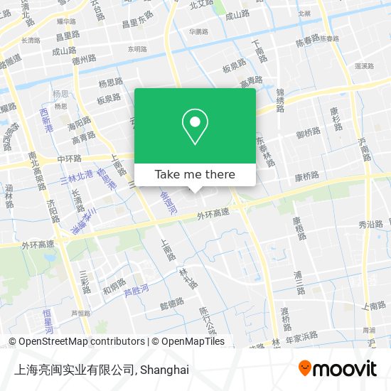 上海亮闽实业有限公司 map