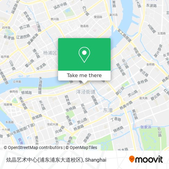 炫晶艺术中心(浦东浦东大道校区) map