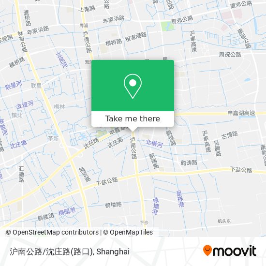 沪南公路/沈庄路(路口) map