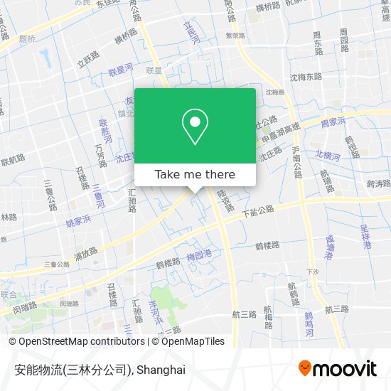 安能物流(三林分公司) map