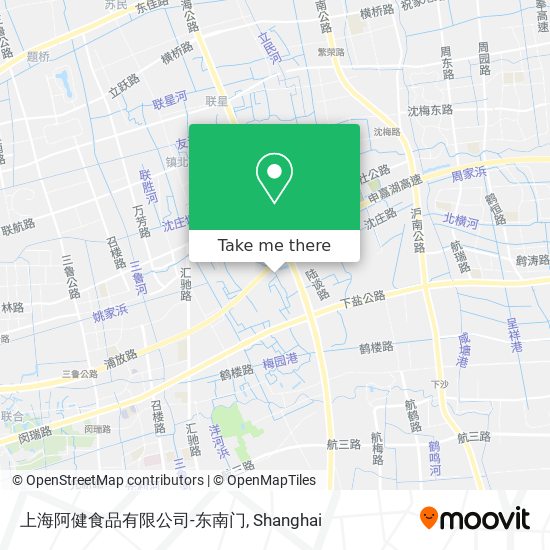 上海阿健食品有限公司-东南门 map