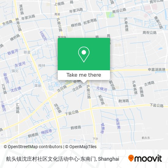 航头镇沈庄村社区文化活动中心-东南门 map