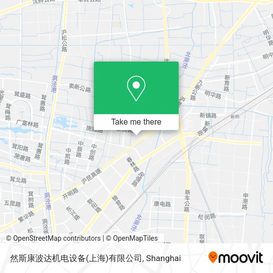 然斯康波达机电设备(上海)有限公司 map