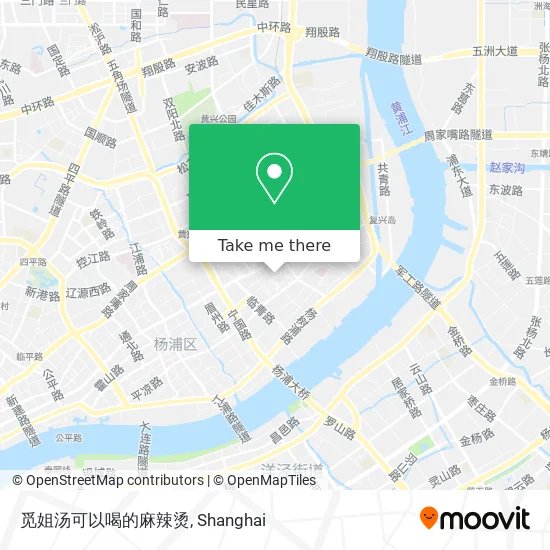 觅姐汤可以喝的麻辣烫 map