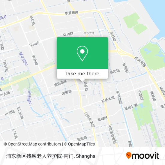 浦东新区残疾老人养护院-南门 map