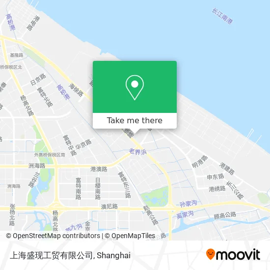 上海盛现工贸有限公司 map