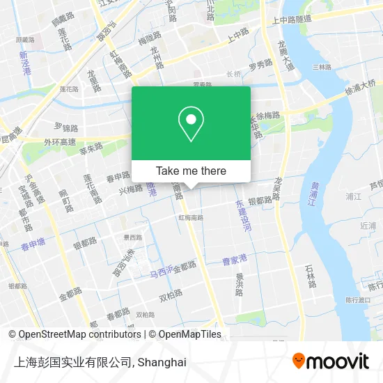上海彭国实业有限公司 map