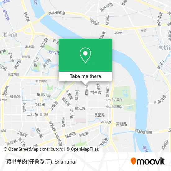 藏书羊肉(开鲁路店) map