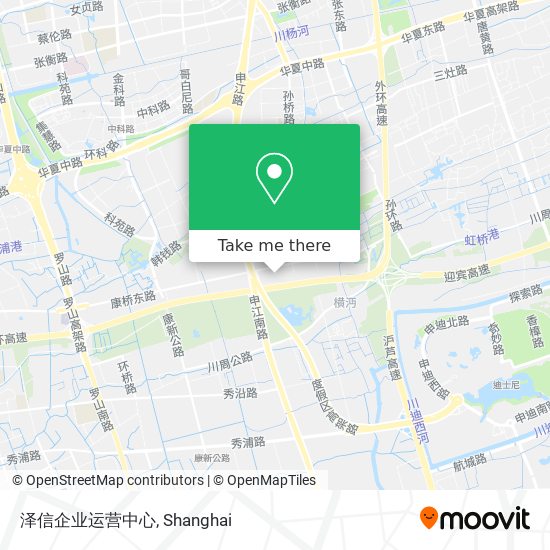 泽信企业运营中心 map