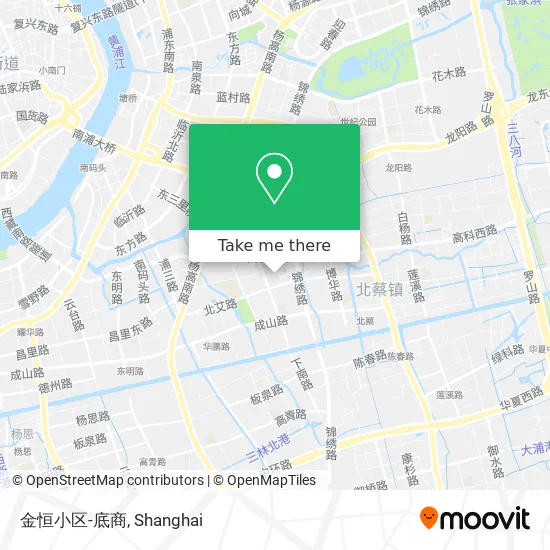 金恒小区-底商 map