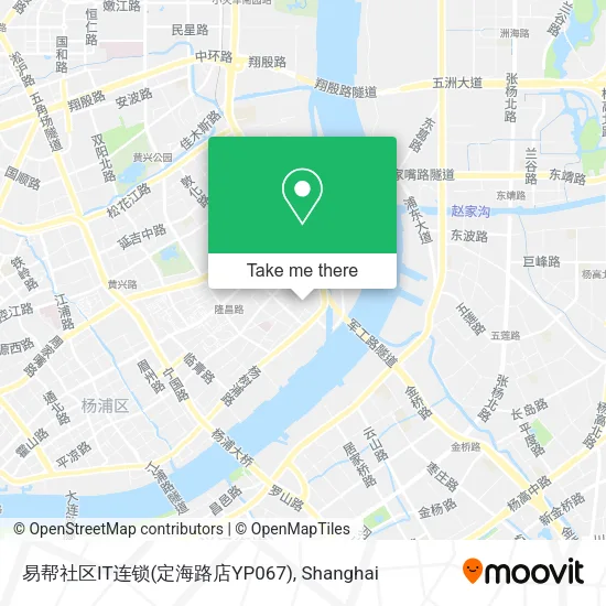 易帮社区IT连锁(定海路店YP067) map