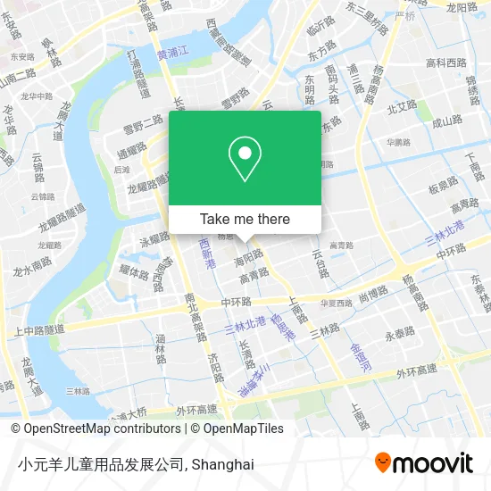 小元羊儿童用品发展公司 map