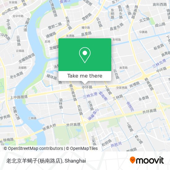 老北京羊蝎子(杨南路店) map