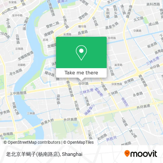 老北京羊蝎子(杨南路店) map