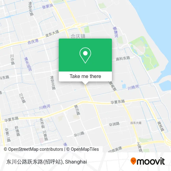 东川公路跃东路(招呼站) map