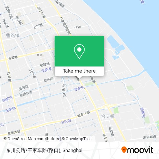 东川公路/王家车路(路口) map