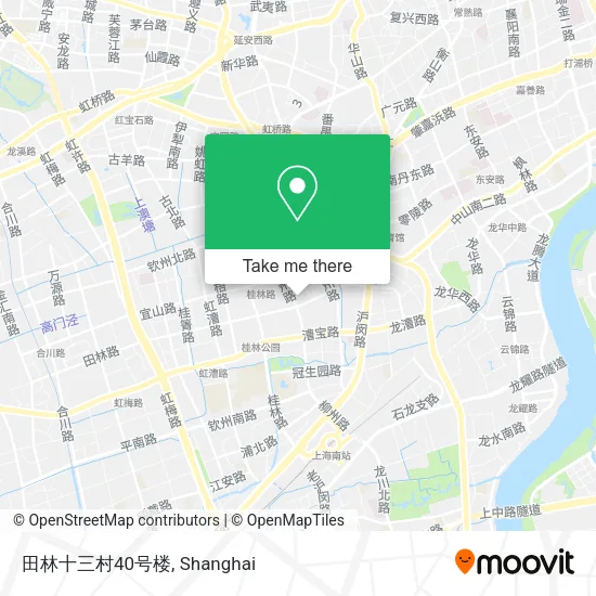 田林十三村40号楼 map