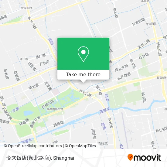 悦来饭店(顾北路店) map