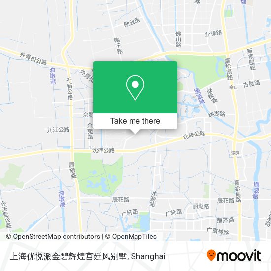 上海优悦派金碧辉煌宫廷风别墅 map