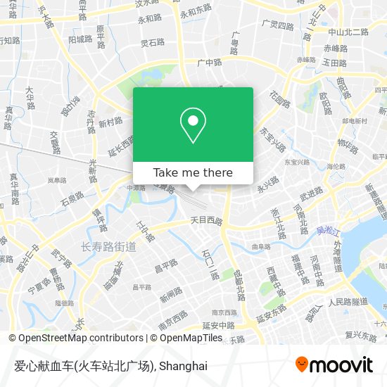 爱心献血车(火车站北广场) map