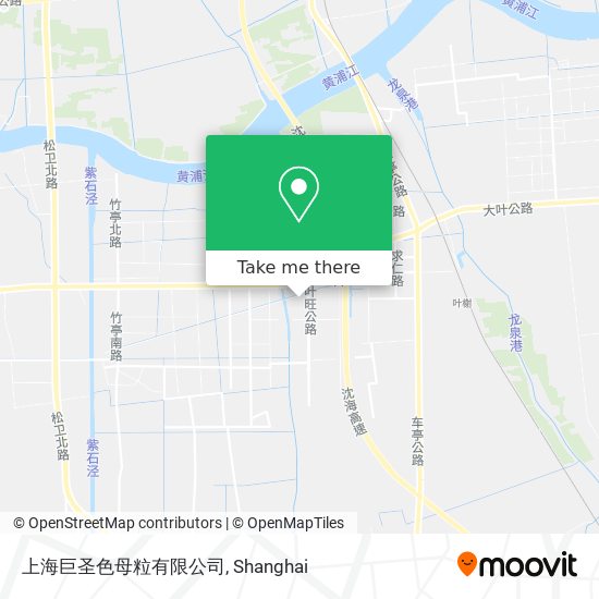 上海巨圣色母粒有限公司 map