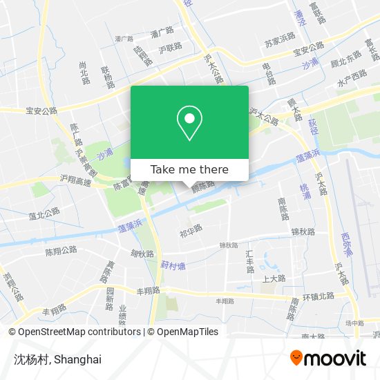 沈杨村 map