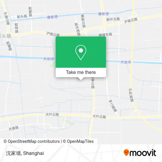 沈家墙 map