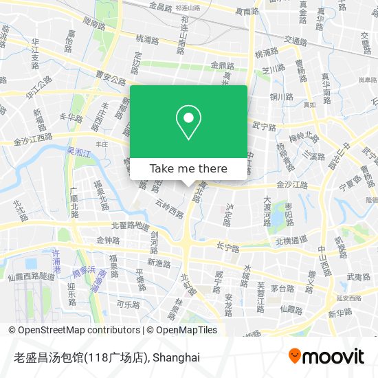 老盛昌汤包馆(118广场店) map