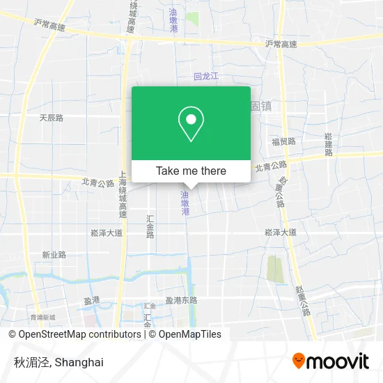 秋湄泾 map