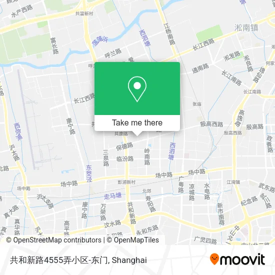 共和新路4555弄小区-东门 map