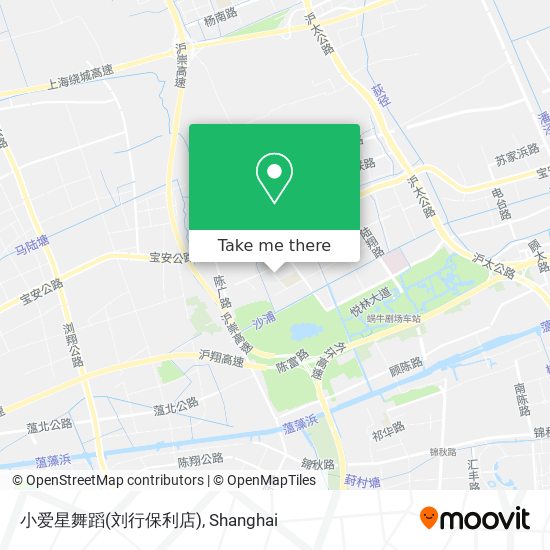 小爱星舞蹈(刘行保利店) map