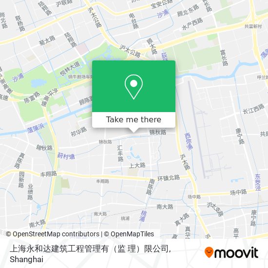 上海永和达建筑工程管理有（监 理）限公司 map