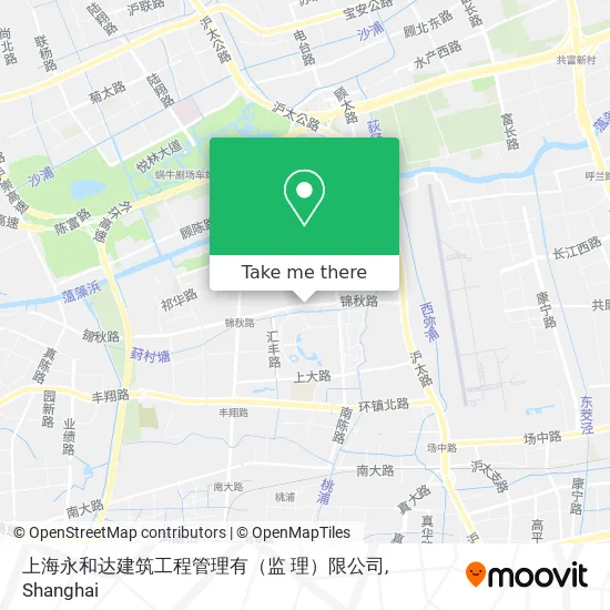 上海永和达建筑工程管理有（监 理）限公司 map