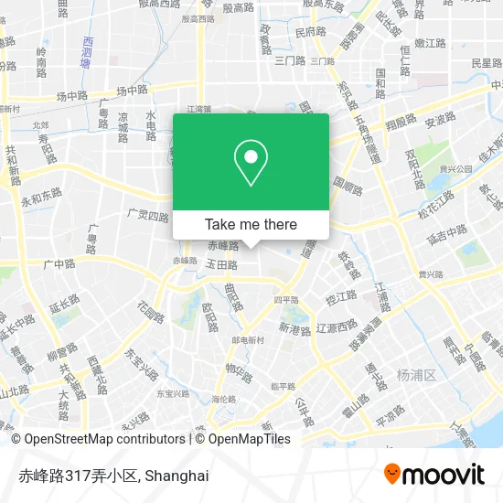 赤峰路317弄小区 map