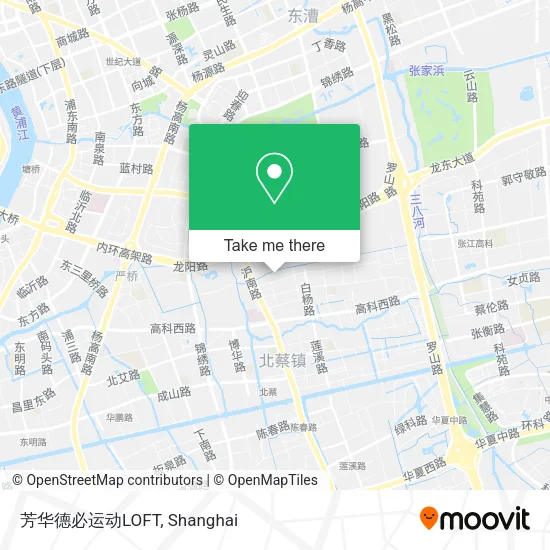 芳华德必运动LOFT map