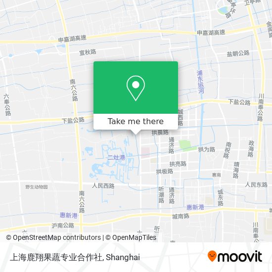 上海鹿翔果蔬专业合作社 map