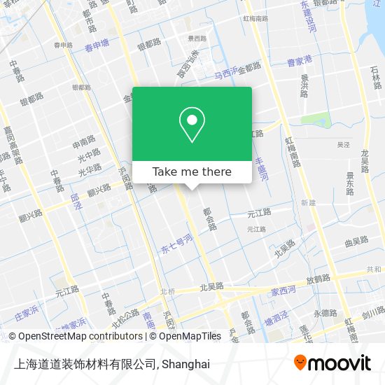 上海道道装饰材料有限公司 map