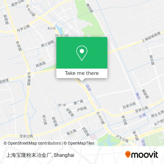 上海宝隆粉末冶金厂 map