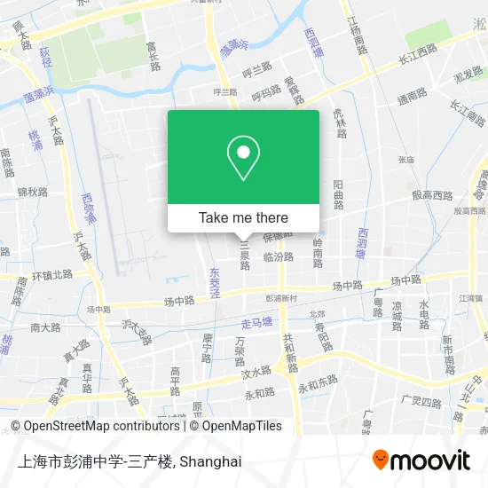 上海市彭浦中学-三产楼 map