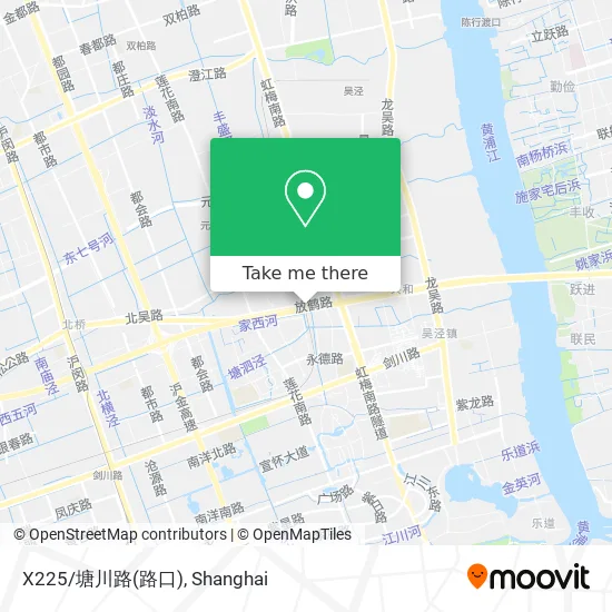 X225/塘川路(路口) map