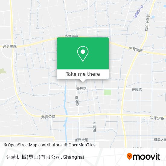 达蒙机械(昆山)有限公司 map