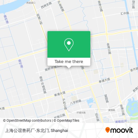 上海公谊兽药厂-东北门 map