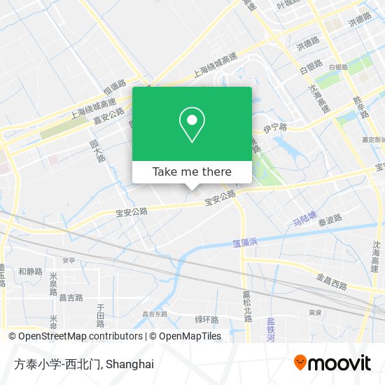 方泰小学-西北门 map