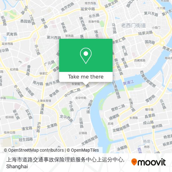 上海市道路交通事故保险理赔服务中心上运分中心 map