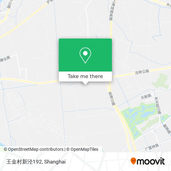 王金村新泾192 map