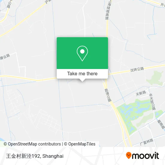 王金村新泾192 map