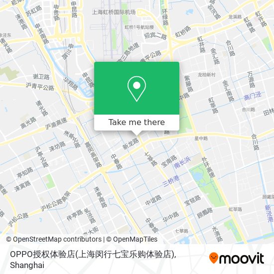 OPPO授权体验店(上海闵行七宝乐购体验店) map