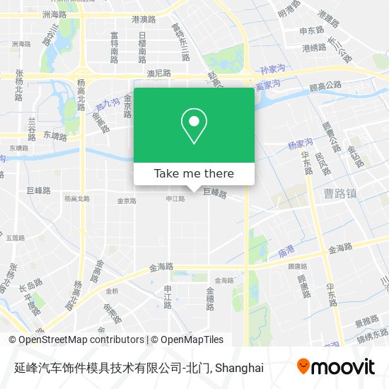延峰汽车饰件模具技术有限公司-北门 map