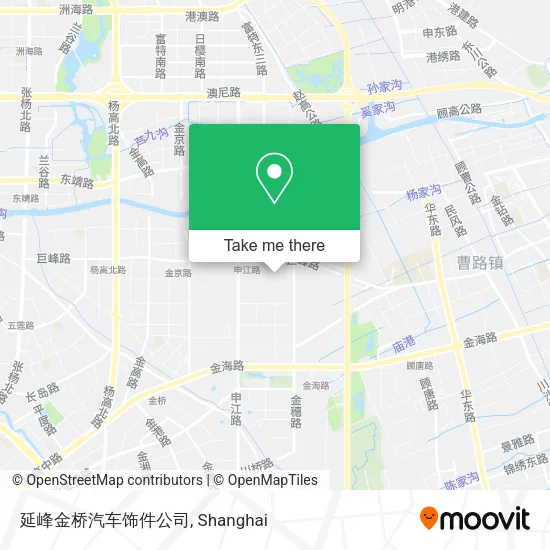 延峰金桥汽车饰件公司 map
